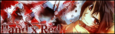Hand x Red signature
