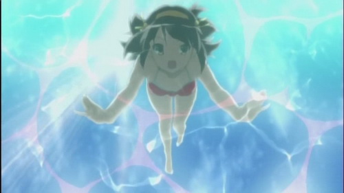 haruhi season 2, big time waster or greatest joke? Here we have... oh, it's her again.