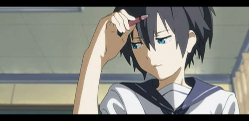 More old news for these withered bones. Black Rock Shooter Screencap 03