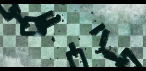 More old news for these withered bones. Black Rock Shooter Screencap 09