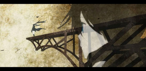 More old news for these withered bones. Black Rock Shooter Screencap 10